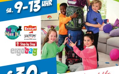 Schulranzenmesse bei Hans Müller – Buch, Büro, Papier