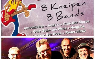 Die Band Flugrost ist beim VfB zu Gast bei der Muth Immo – Kneipennacht am Samstag