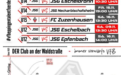 Die Spiele unserer Juniorenteams 09-10.11