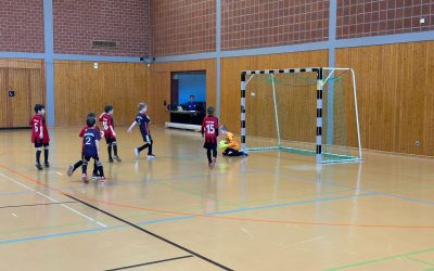 Spannender Hallenspieltag der F-Jugend 2016 in Helmstadt