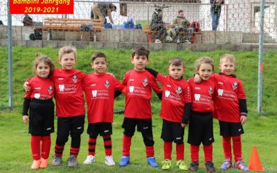 Unsere kleinsten Kicker beim Spielfest in Daisbach