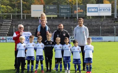 Strahlende Kinderaugen in der HWH-Arena