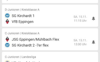 Spieltag Samstag – alle Teams