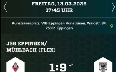 🔴⚫ Spielbericht C3 – gegen Waibstadt 🔴⚫