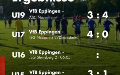 ⚫🔴 Ergebnisse unserer Junioren ⚫🔴