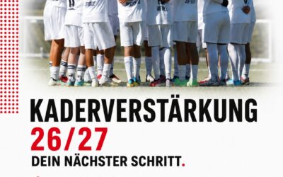 Kaderverstärkung A- und B-Junioren